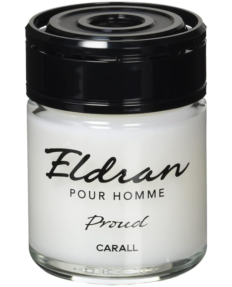 CARALL Eldran Proud White Musk Car Air Freshener | 105 gms